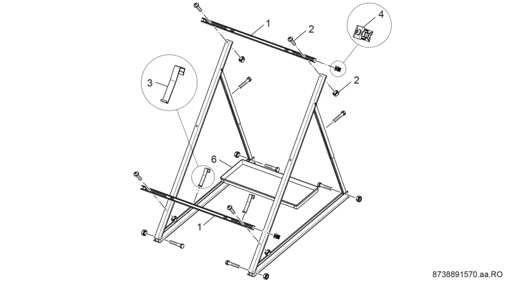 Flat roof basic Vert SKW