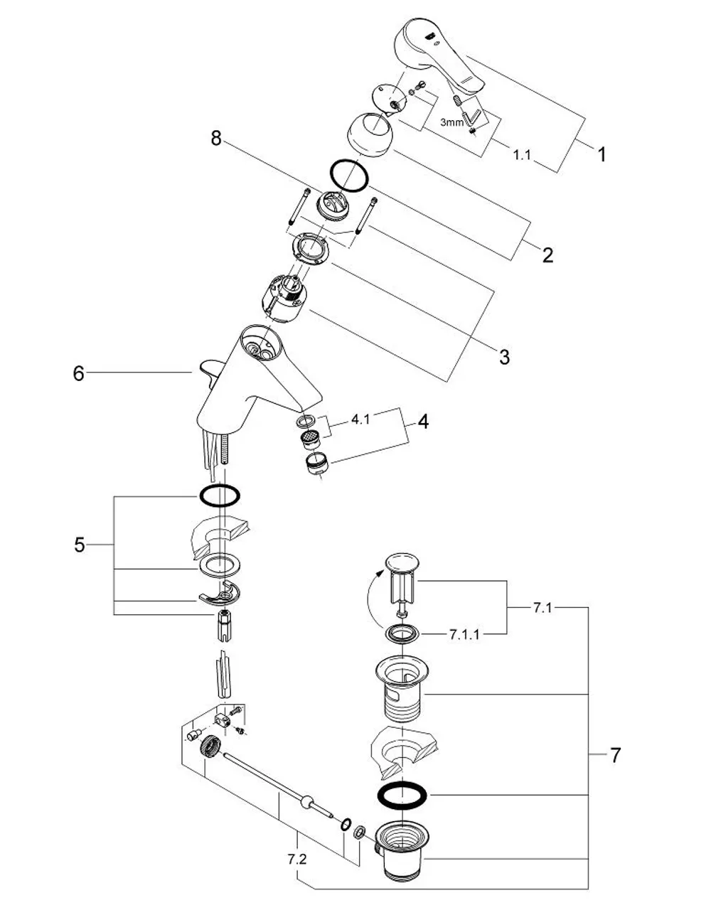 Ersatzteilliste 00155860