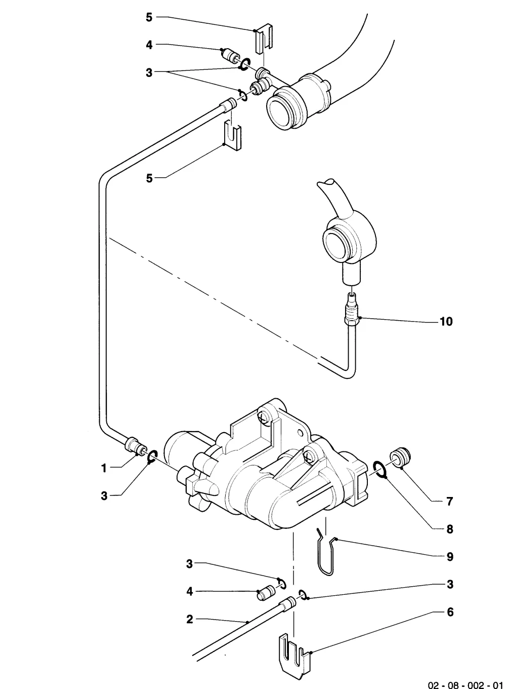 Hydraulikteile (Steuerleitungen)
