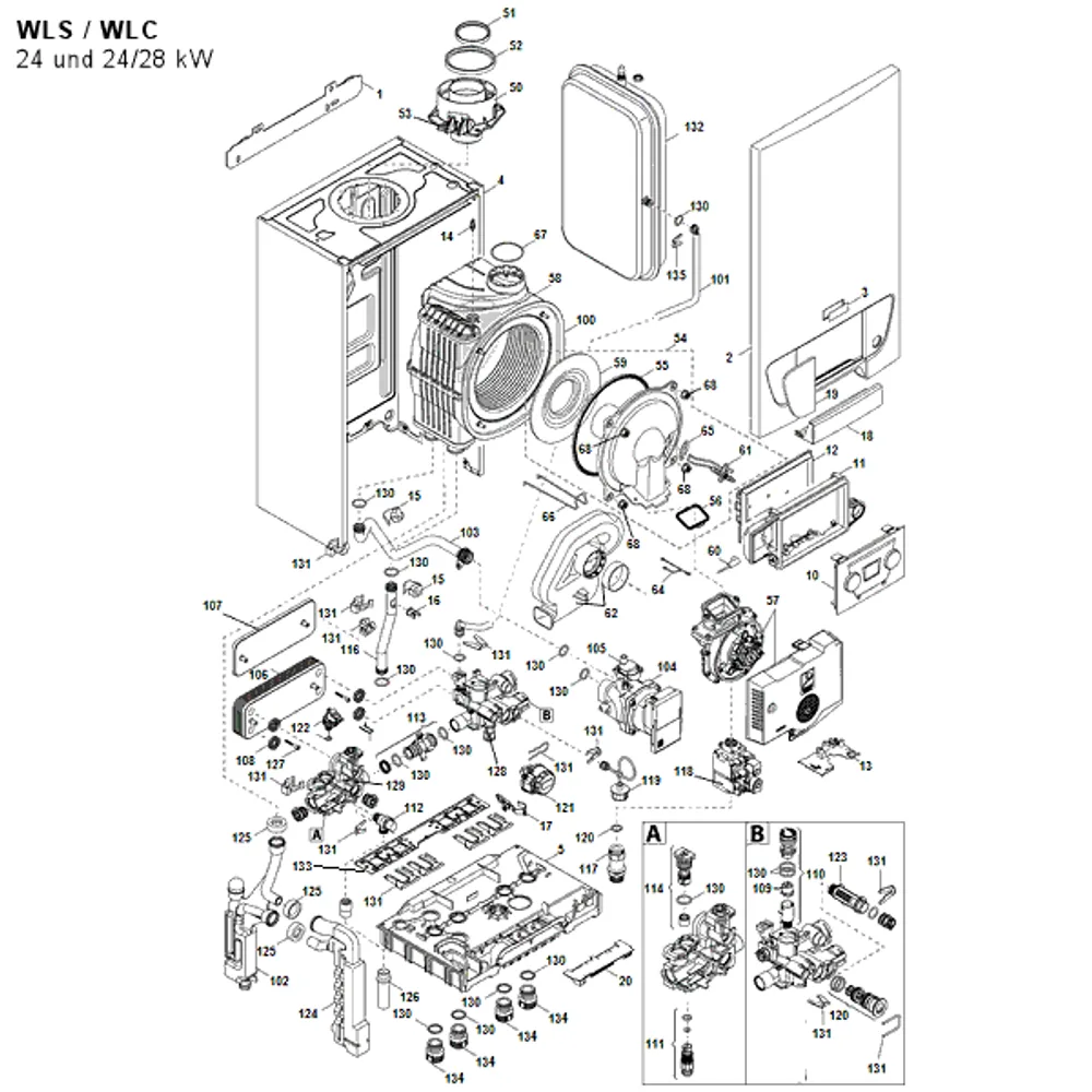 WLS/WLC 24 und 24/28 kW