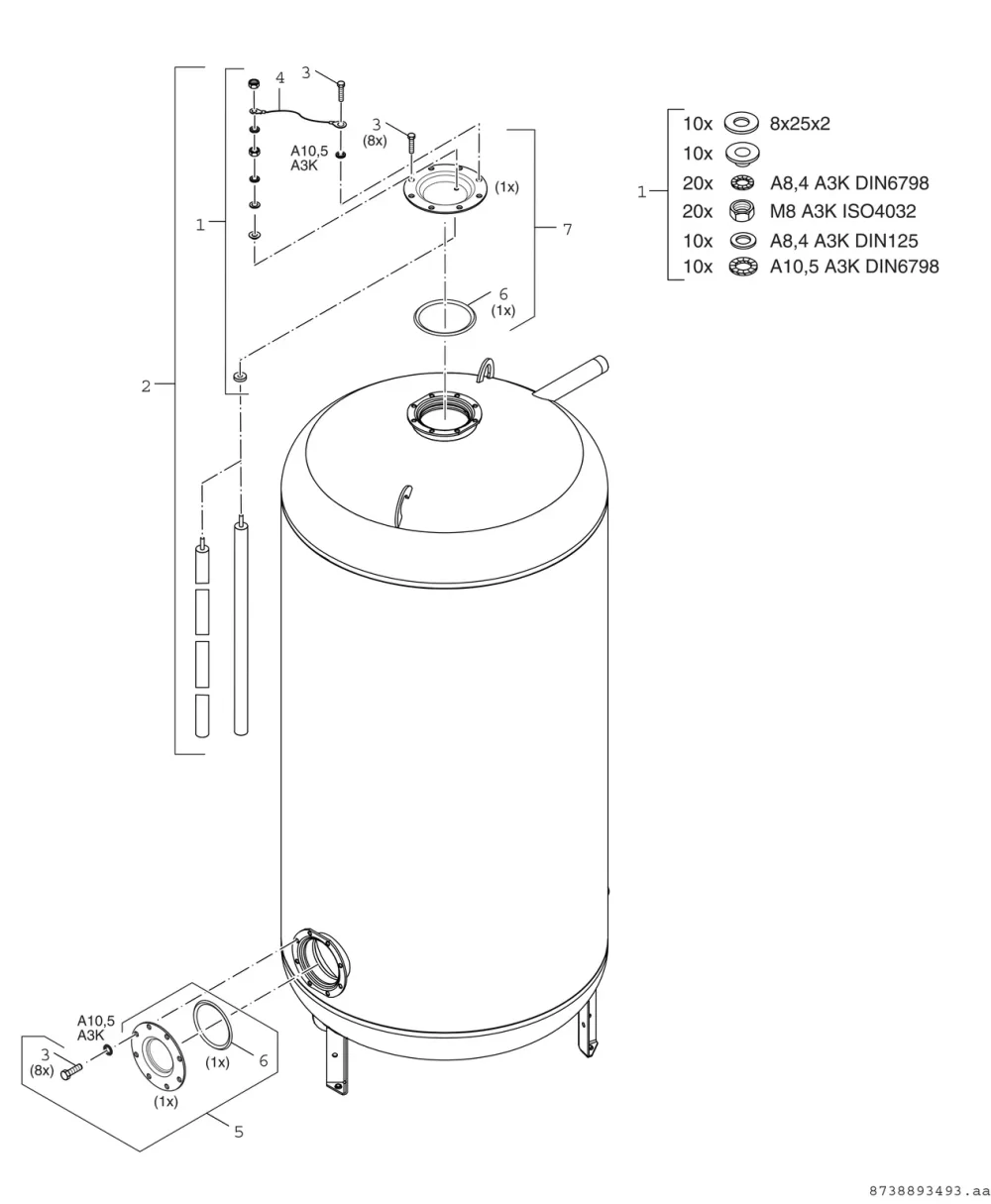 Speicher 750 - 1000 Mono/Lade