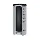 TWL Pufferspeicher, zylindrische Bauform mit isolierter Oberfläche und mehreren Anschlüssen an der Seite zur Integration in Heizsysteme.