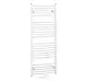 Weißer Heizkörper von Buderus mit mehreren horizontalen Röhren, geeignet für Wandmontage. Kein sichtbares Zubehör oder spezifische Maße abgebildet.