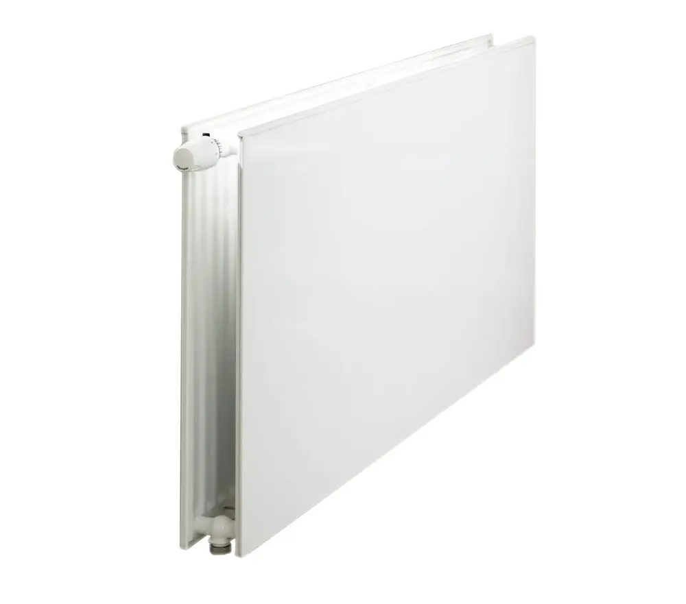 Weißer Kermi Therm-x2 Plan Hygiene-Kompaktheizkörper.
