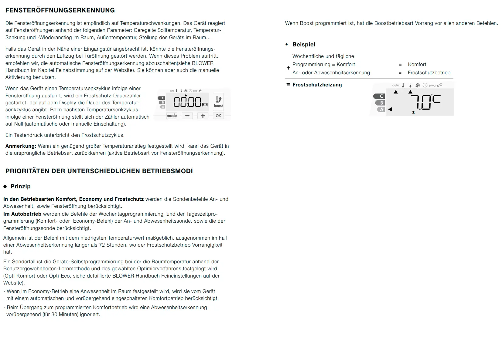 Kermi-Heizkörper mit Steuerungselementen, Anzeige für Temperatur und Betriebsmodi, installiert an einer Wand, in einem Raum mit neutraler Farbgestaltung.