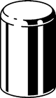 Langstopfen aus verzinktem Stahl mit runder Form, geeignet für Rohrverbindungen. Produkt von Viega, einfach zu installieren und robust im Einsatz.