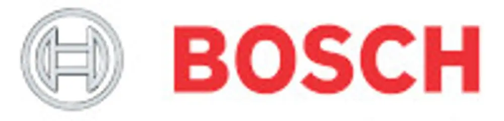 Bosch-Wärmetauscher für Schwimmbadanwendungen, ausgestattet für die Nutzung mit Solewärmepumpen, zeigt ein graues Gehäuse und Anschlussmöglichkeiten.