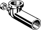 Anschlusswinkel aus Rotguss mit 90 Grad, ausgestattet mit einem Viega-Logo. Die Verbindungsteile sind für Rohrleitungen konzipiert.