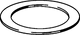 Spannscheibe aus verzinktem Stahl mit runder Form, präsentiert in einer neutralen Umgebung. Das Produkt stammt von der Marke Viega.