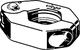Pressring aus Stahl in Phosphatierung, eingesetzt in Verbindung mit Viega Produkten. Gezeigte Abmessungen und Modell sind nicht explizit erkennbar.
