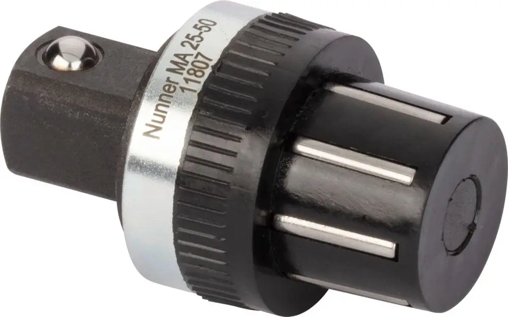 Montageadapter von Viega mit schmalem, runden Design. Vorne befindet sich eine Gewindeverbindung, seitlich eine Kugel. Geeignet für verschiedene Montageanwendungen.
