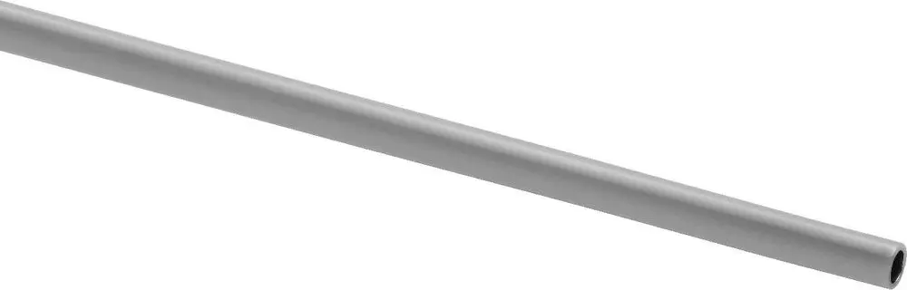 Rinnensystem von Viega, dargestellt durch eine lange, gerade Metallstange in einem schlichten Design auf hellem Hintergrund.