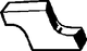Schneideplatte aus Kunststoff mit rechteckiger Form, marked mit viega Logo; geeignet für den Einsatz in handwerklichen Anwendungen.