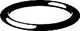 Viega Dichtelement in schwarzer Farbe, zylindrische Form, mit präzisen Kanten und einer glatten Oberfläche, geeignet für Rohrverbindungen.