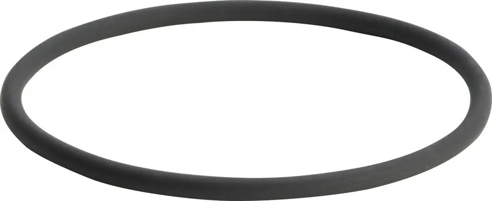 Schwarzes Dichtelement von Viega, ringförmig, flexibel, mit glatter Oberfläche und einheitlichem Querschnitt. Ideal für abdichtende Anwendungen in Rohrsystemen.