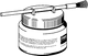 Weißes Behältnis mit grauem Deckel, gekennzeichnet mit "Viega", das eine Weichlötpaste enthält. Auf der Vorderseite sind Herstellerlogo und Produktinformationen sichtbar.
