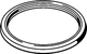 Geopress-Dichtelement von Viega, dargestellt in schematischer Form. Die Konstruktion zeigt die Funktion zur Abdichtung von Verbindungen.