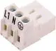 3-poliger Gegenstecker weiß für CGU-2/CGU-2K (Wolf) | 279407199 | Raleo
