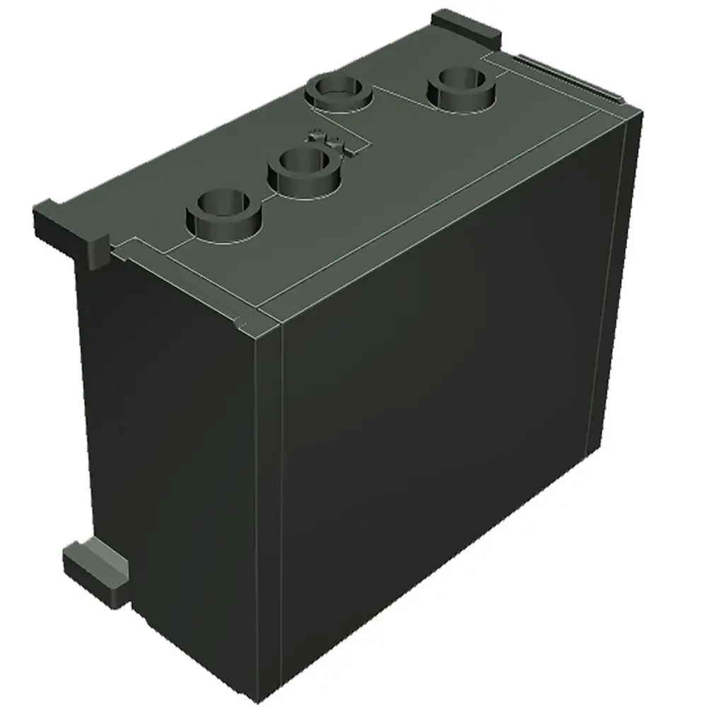 Viessmann NC-Box in rechteckiger Form mit mehreren Öffnungen auf der Oberseite. Die Oberfläche ist glatt und einfarbig, ohne erkennbare Markierungen oder Beschriftungen.