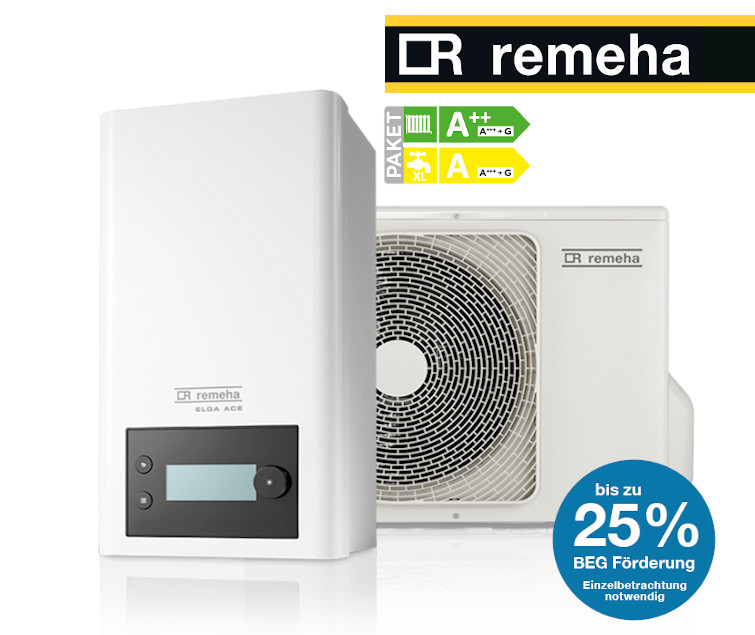 Raleo remeha Split Wärmepumpe Elga Ace Leistung 4 kW 7755638