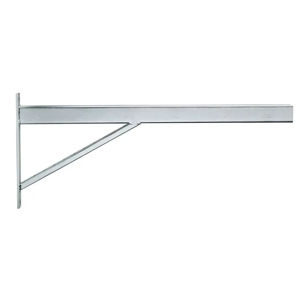 Wandkonsole von Stiebel Eltron, metallisch und robust, mit einer schrägen Stütze zur Montage an einer Wand zur Unterstützung von Geräten oder Regalen.