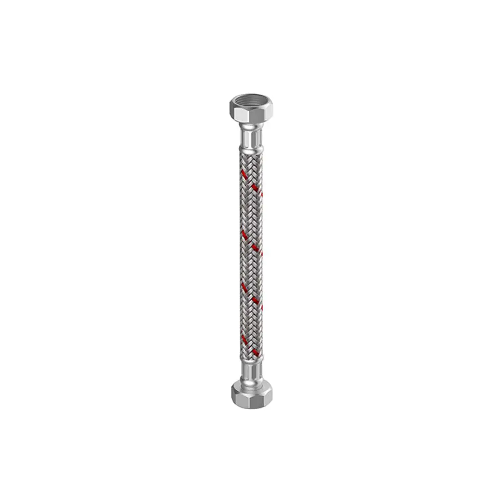 Flamco Meiflex Panzerschlauch Heizung/Klima 3/8 Zoll Ig X 3/8" Ig, 300 Mm, Innend 9Mm, M4315.0201.30