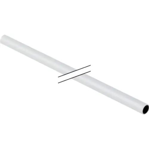 Weißes, langes Rohr mit glatter Oberfläche, geeignet für Rohrleitungen. Das Produkt ist von Geberit und zeigt eine einfache, zylindrische Form.