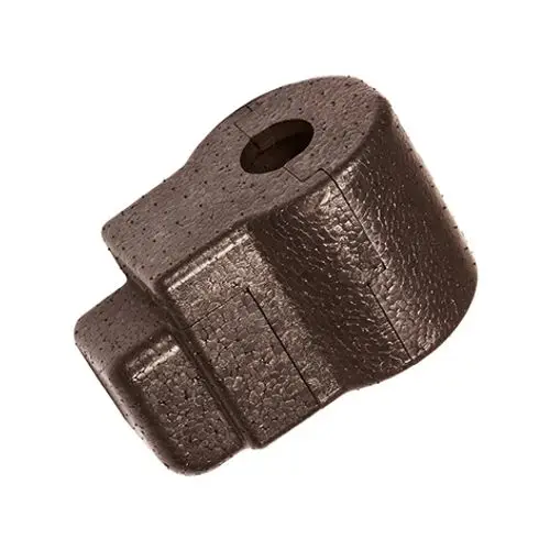 Isolierbox in dunkler Farbe, robust und strukturiert, geeignet zur Verwendung mit Flamco NexusValve, präsentiert sich in einem kompakten, funktionalen Design.