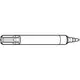 Geberit Markierstift in simpler Form, mit einer Spitze zum Zeichnen oder Schreiben. Das Design ermöglicht eine praktische Handhabung.