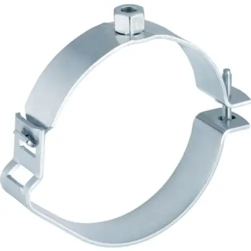 Rohrschelle aus Metall mit Gewindemuffe, verstellbar, zur Befestigung von Rohren, eignet sich für Anwendungen von Geberit.