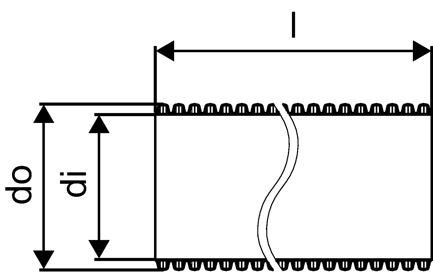Auf dem Bild ist eine zylindrische Mauerdurchführung zu sehen, die für die Installation von Rohren geeignet ist. Das Produkt stammt von Uponor und hat definierte Durchmesser.