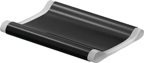 Schrumpfschlauch auf einer Rolle, präsentiert von Uponor. Der Schlauch zeigt eine schwarze Oberfläche mit abgerundeten Rändern und ist in einer typischen Verpackung positioniert.