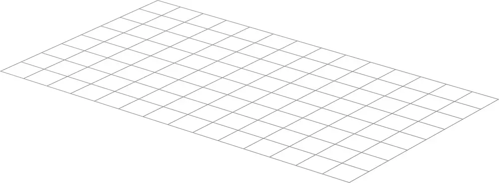 Rutschfeste Stahlmatte mit Gitterstruktur, geeignet für verschiedene Anwendungen. Auf der Matte ist das Logo von Uponor zu erkennen.