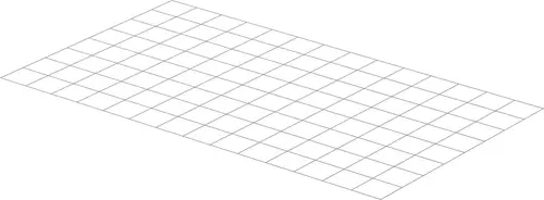 Rutschfeste Stahlmatte mit Gitterstruktur, geeignet für verschiedene Anwendungen. Auf der Matte ist das Logo von Uponor zu erkennen.