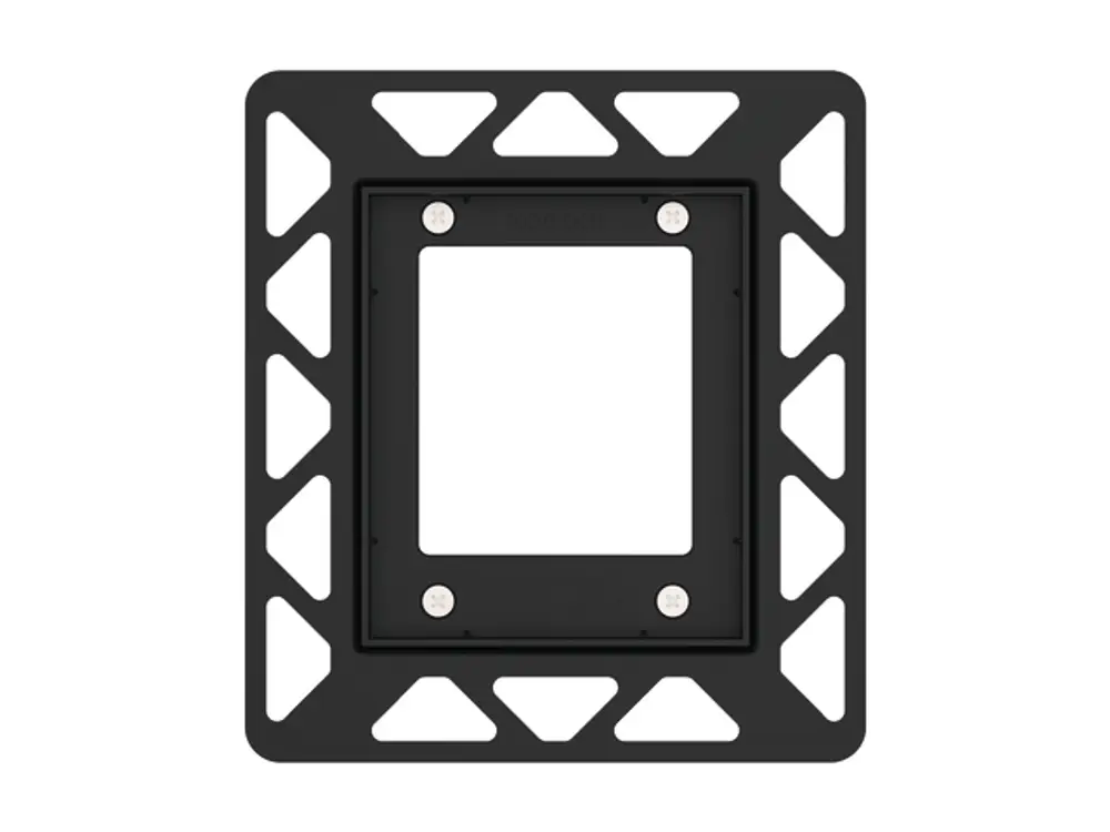 Tece Schwarz Urinal-Einbaurahmen Für Flächenbündige Montage, 9242647 - Image 1