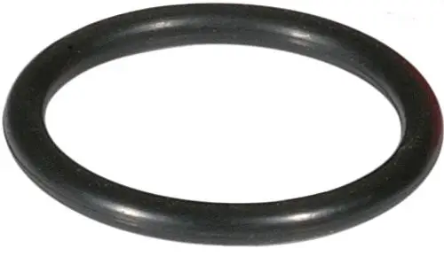 Schwarzer O-Ring von Resideo, kreisförmig, geeignet für Abdichtungen, bietet eine Verbindung zwischen Bauteilen zur Verhinderung von Leckagen.