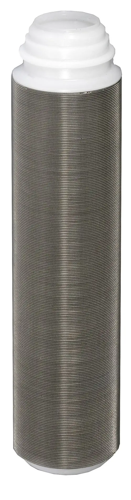 Resideo-Filterschlammeinsatz mit O-Ring, zylindrischer Bauform aus Metall und Kunststoff, für die Installation in Wasseraufbereitungssystemen.