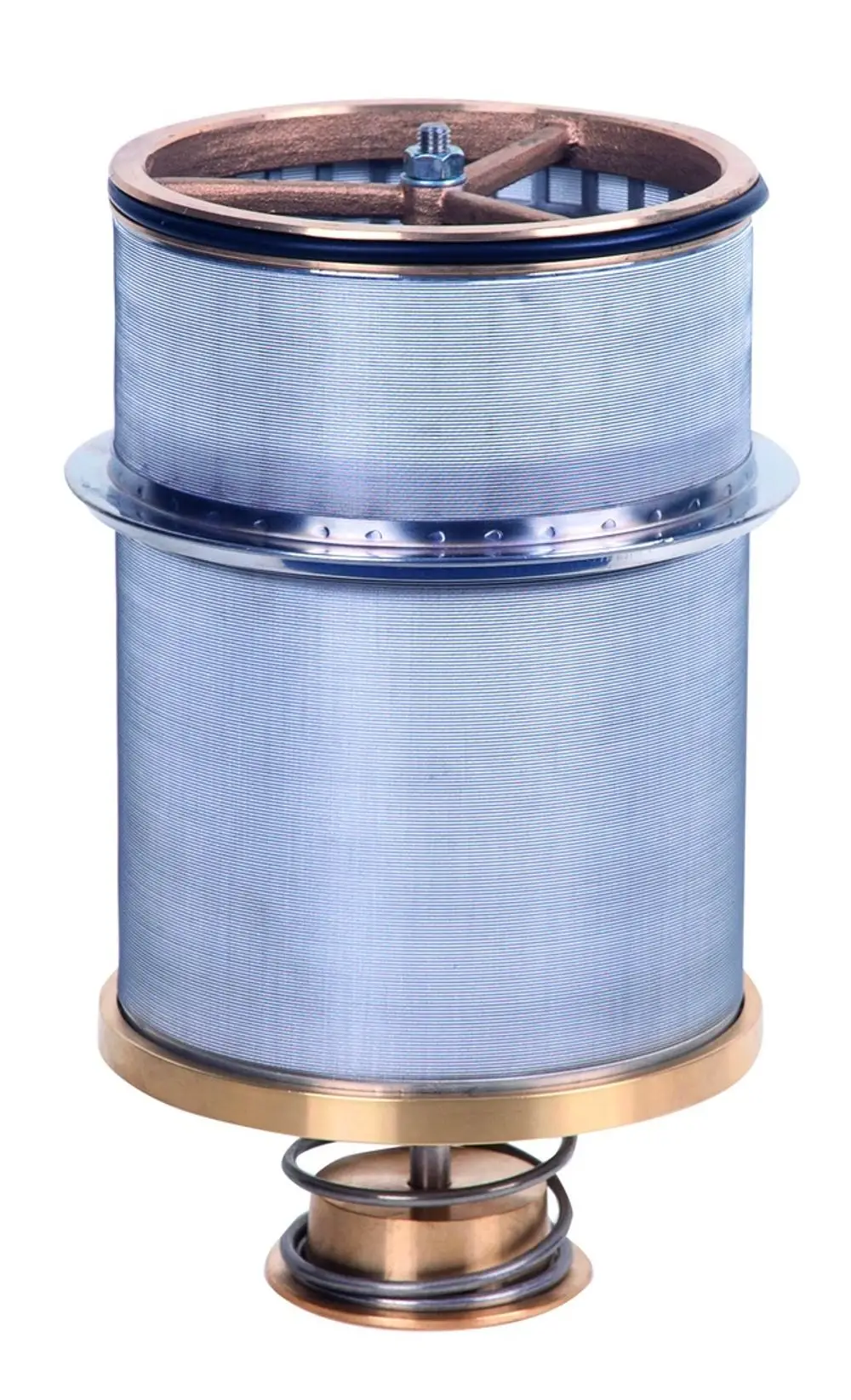 Resideo Austausch-Filtereinsatz, zylindrische Form mit Metallschichten, zur Verwendung in bestimmten Filtersystemen.