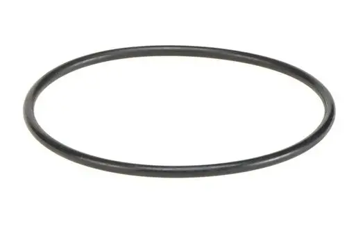 Schwarzer O-Ring auf weißem Hintergrund, hergestellt von Resideo, geeignet für den Einsatz in bestimmten Modelltypen.