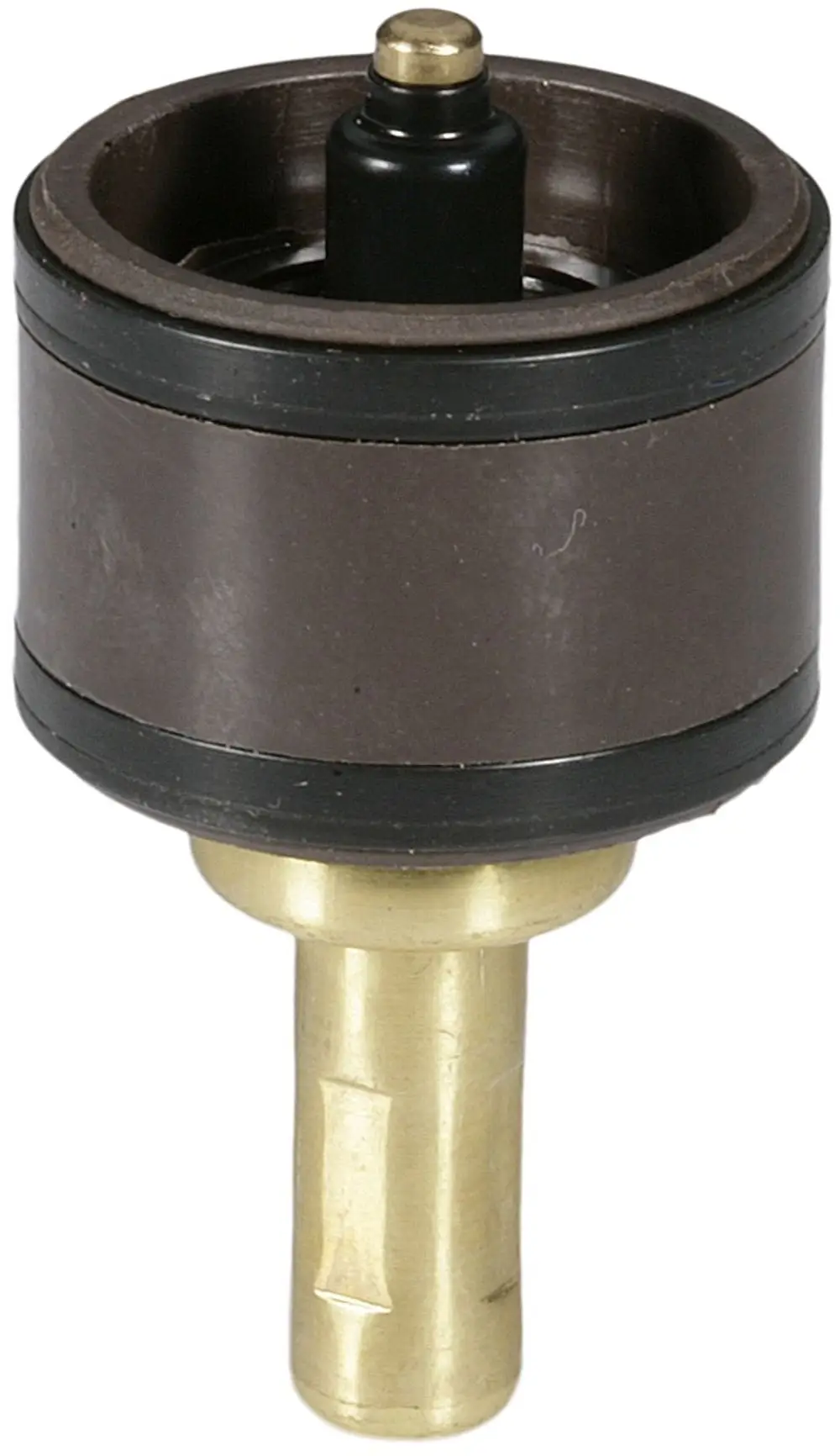 Regulierkegel für Heizsysteme, hergestellt von Resideo. Das Bauteil hat einen kreisförmigen oberen Teil mit einem zentralen Stift und einer fest verbundenen unteren Anschlussstelle.