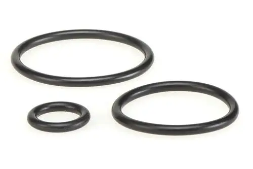Schwarze O-Ringe in verschiedenen Größen, geeignet für den Einsatz in Montagegeräten. Produkte von Resideo für abdichtende Anwendungen.