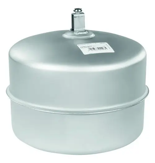 Silberner Niro-Schwimmer mit Metallstange, geeignet für ein Schwimmerventil. Produkt von Resideo, in runder Form ohne sichtbare Maße.