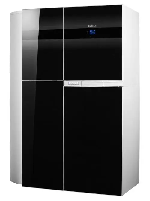 Moderne schwarze Kühl-Gefrierkombination mit digitalem Display, Edelstahlgriffen und stilvollem Design.