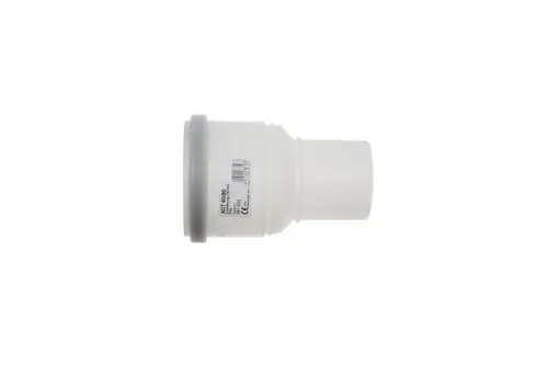 Adapter zur Erweiterung von DN 60 auf DN 80 aus PPs, präsentiert von Brötje, mit einfacher Montage und stabilem Design.