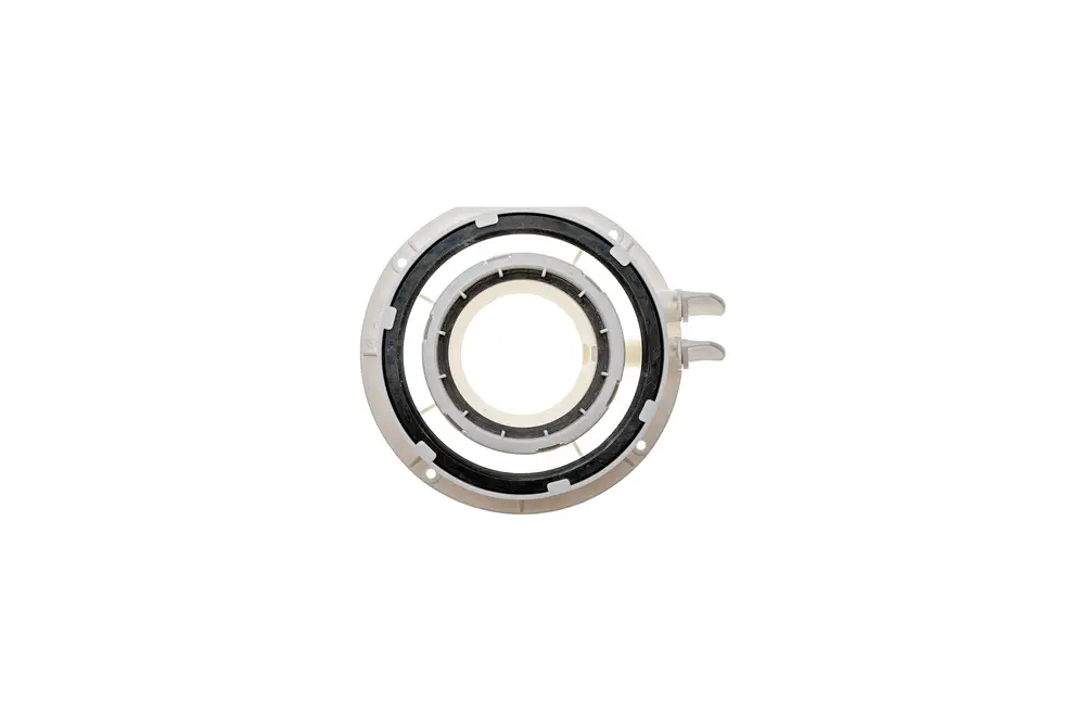 Abgasadapter von Brötje mit kreisförmigem Design und zwei seitlichen Anschlüssen, geeignet für Verbindungselemente in Abgasanlagen.