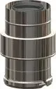 ATEC-Zuluftrohr-DN125-190-L255mm-Edelstahl-blank-704784