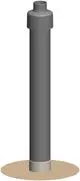 ATEC-Flachdach-Abgasdurchgang-Oberteil-Bitum-Bitumen-DN80-125-701566