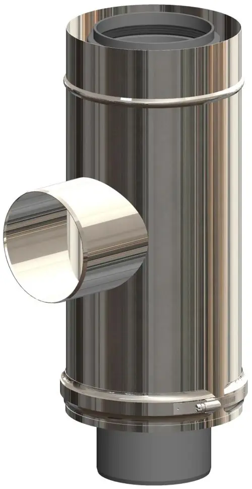 Zuluftelement von ATEC mit zylindrischer Form und seitlichem Anschluss, geeignet für flexibles Luftverteilungssystem.