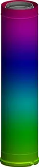 AT-Rohr-DN160-230-940mm-Edelstahl-RAL-Farbe-756719