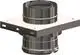 ATEC-Zwischenkonsole-m-Zuluftoeffnung-DN125-DN125-190-Edelstahl-blank-704753